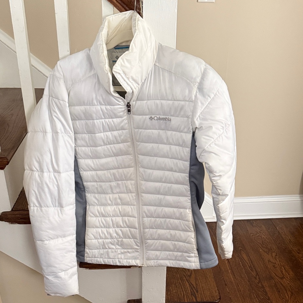 White Columbia jacket